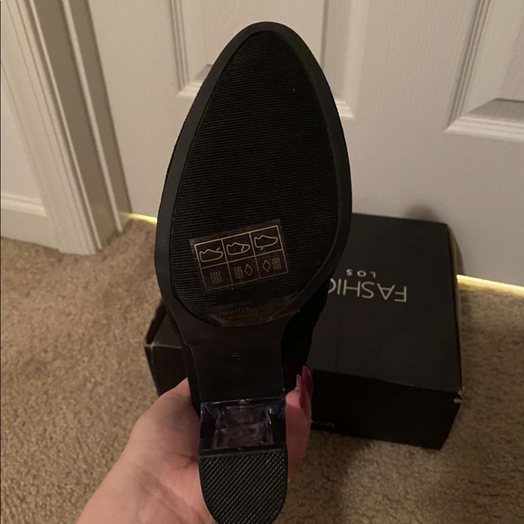 Fashion Nova Ankle Booties - Picture 2 of 3